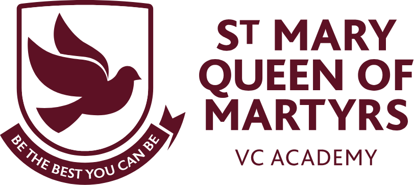 St Mary Queen of Martyrs Voluntary Catholic Academy (en-GB) Logo